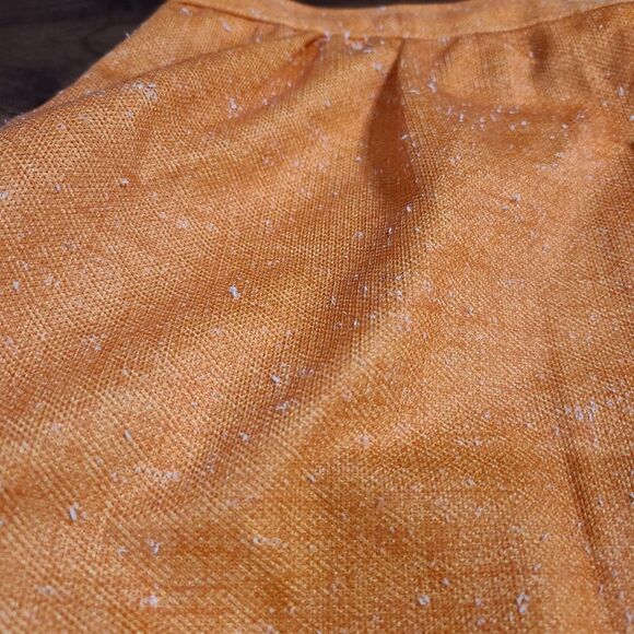 Vtg White Stag Women 10 Raw Silk Blend Maxi Skirt Opalescent Button Down Cottage - Picture 2 of 9